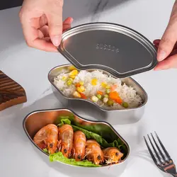 Stainless Steel Steaming Plate Divided Plate Cooking Steam Steaming Egg Bowl Fan Shaped Cookware Food Steamer Household