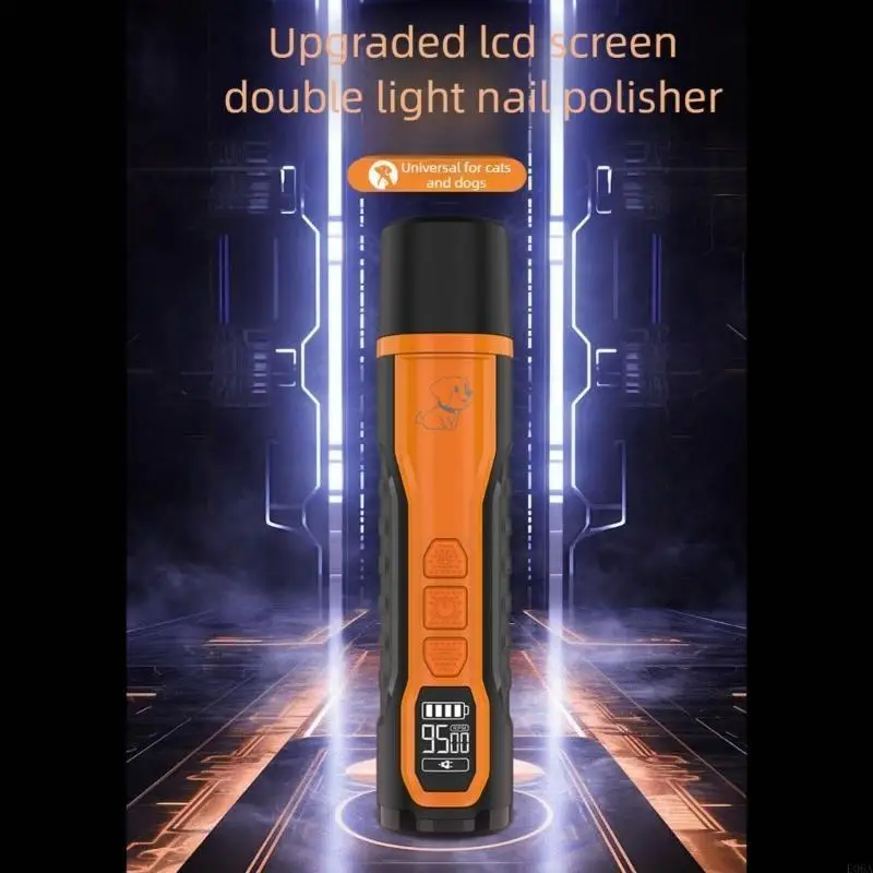 Electric Pet Grinder Rechargeable Trimmer Safe Claw Trimming Accessories for Dog Cats Grooming Supply