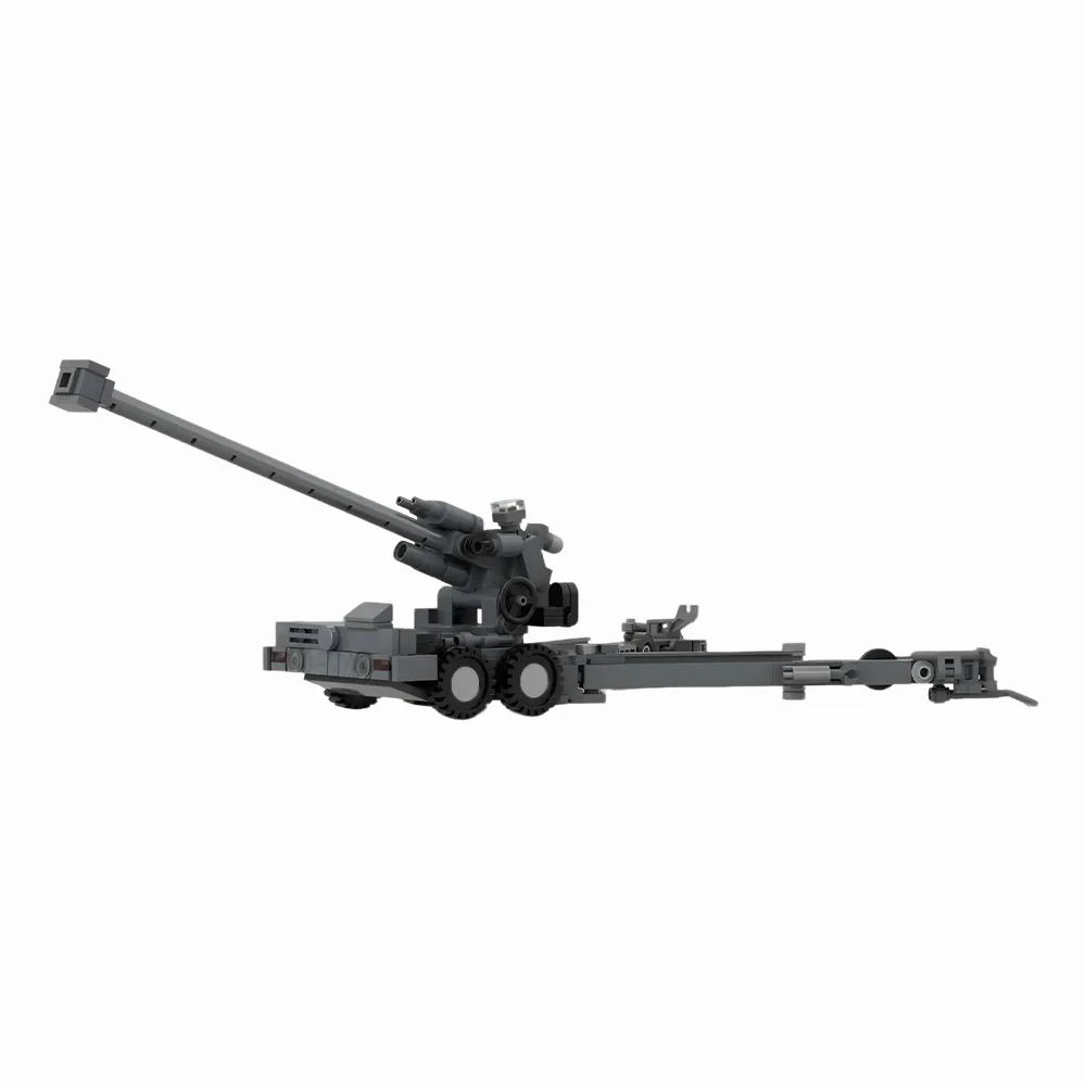 

Gobricks MOC FH-2000 Artillery Gun Bricks Military FH-2000 Artillery Gun Building Blocks Model Assembly Toys Kids Birthday Gifts