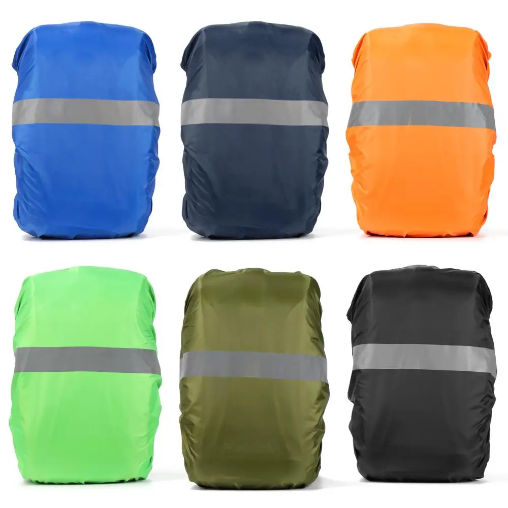 20/35L Rain Cover Backpack Reflective Waterproof Bag   Outdoor Camping Hiking Climbing Dust Raincover