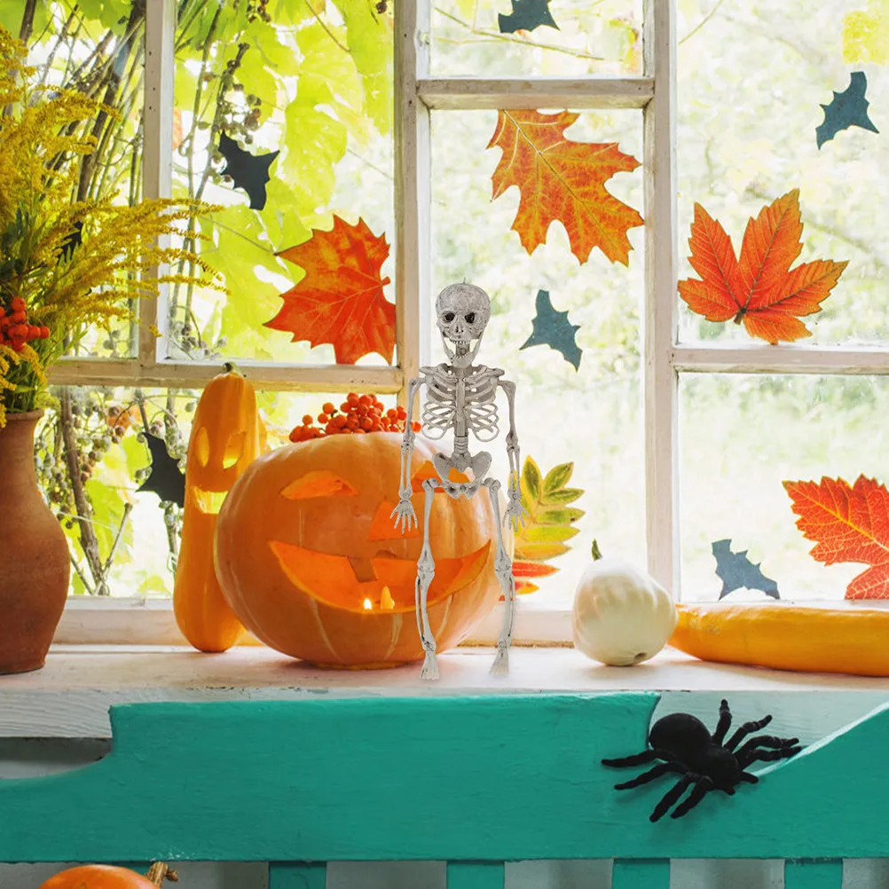 

Набор из 3 предметов для декора на Хэллоуин: украшения для дома, вечеринки, стола, сада, для использования в помещении и на улице, пластиковые поделки, декор в стиле ужасов