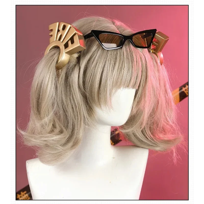 【Wetrose】متوفر في المخزون أزياء تنكرية باللون الأبيض ZZZ Zenless Zone Zero مجموعة كاملة من الشعر المستعار لعيد الهالوين وعيد الميلاد