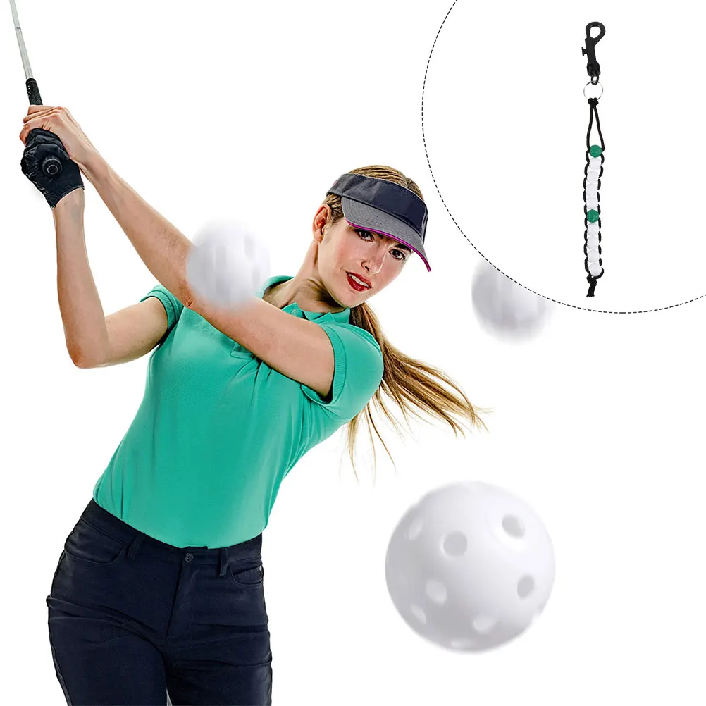 

1Pair Golf Bead Stroke Counter Reliable Scoring Device Beginner Friendly Lightweight Design Keychain Compatible Practice Tool