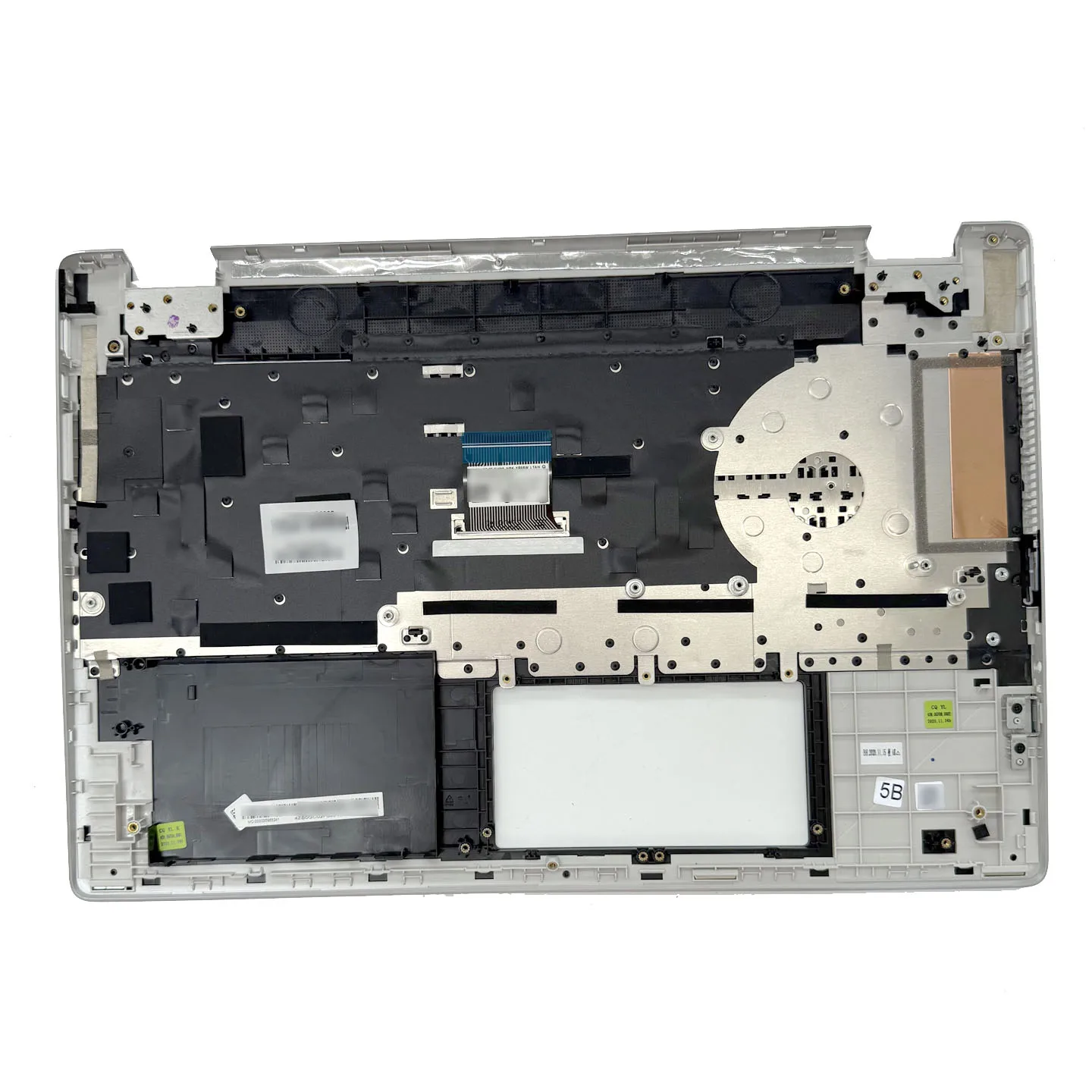 Immagine 7: Per Pavilion X360 15-Cr 15-Dq Tpn-W132 Tpn-W140: Tastiera per Laptop, Scocca C, Poggiapolsi, Cornice Esterna, Superficie Tastiera