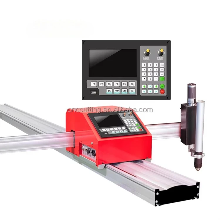 

Portable 1600x3000 CNC Plasma Cutter with Numerical Control (NC) 220V Stepper Motor Core Includes Bearing Engine Pump Gear