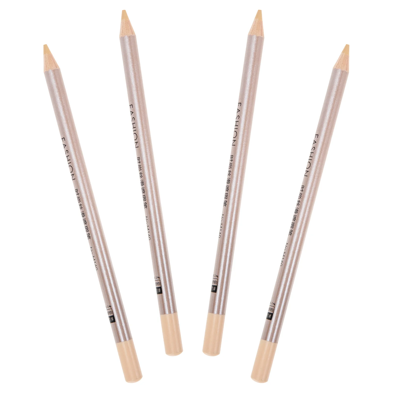 

4pcs Concealer Pen Wooden Spot Concealer Pencil For Eye Circle Dark Spot Coverage Lightweight Portable Makeup Tool Travel Daily