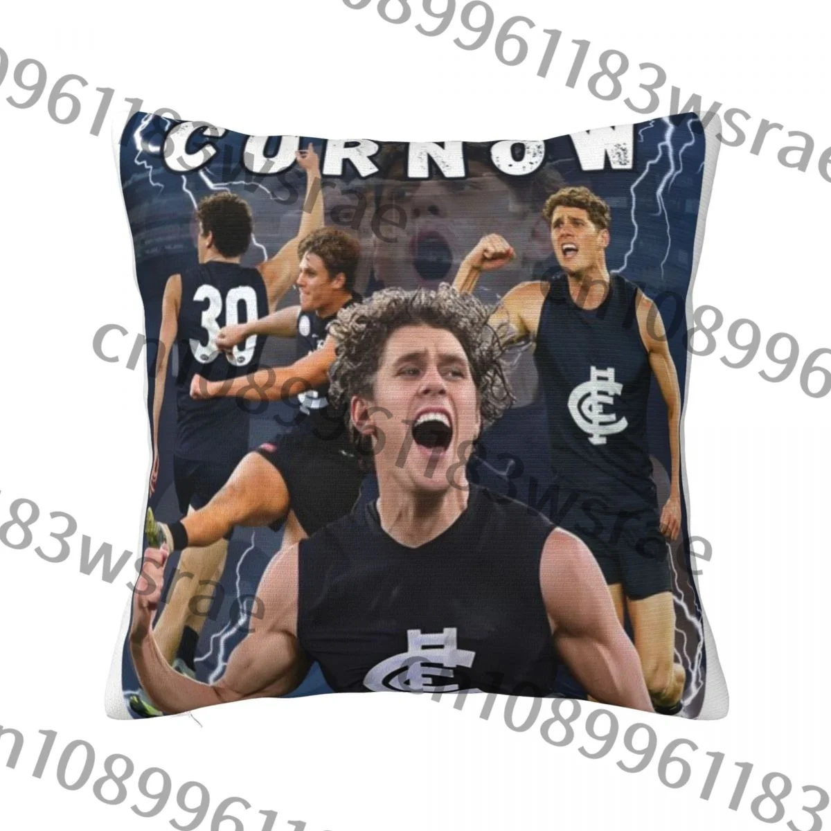 Charlie Curnow Carlton Football Club AFL Player A Pillow Case