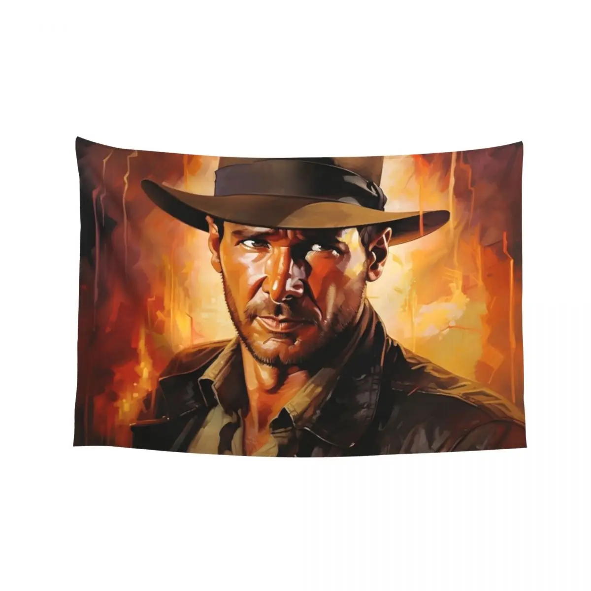 

Indiana Jones Artwork Tapestry Bedroom Organization And Decoration Wall Carpet Home Decoration Accessories Tapestry