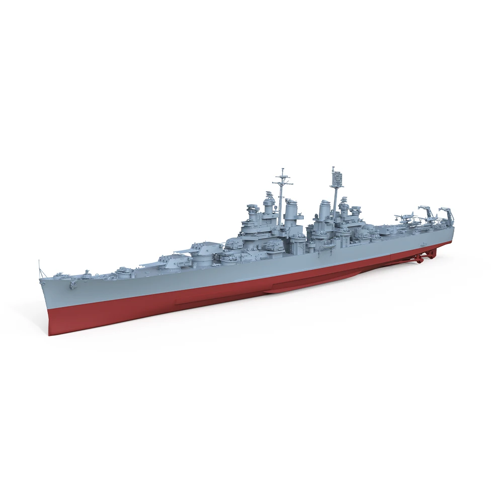 SSMODEL 1/1800 1/2400 1/3000 USS Baltimore Heavy Cruiser 1943 CA-68 Military Model Kit Miniature Static Model