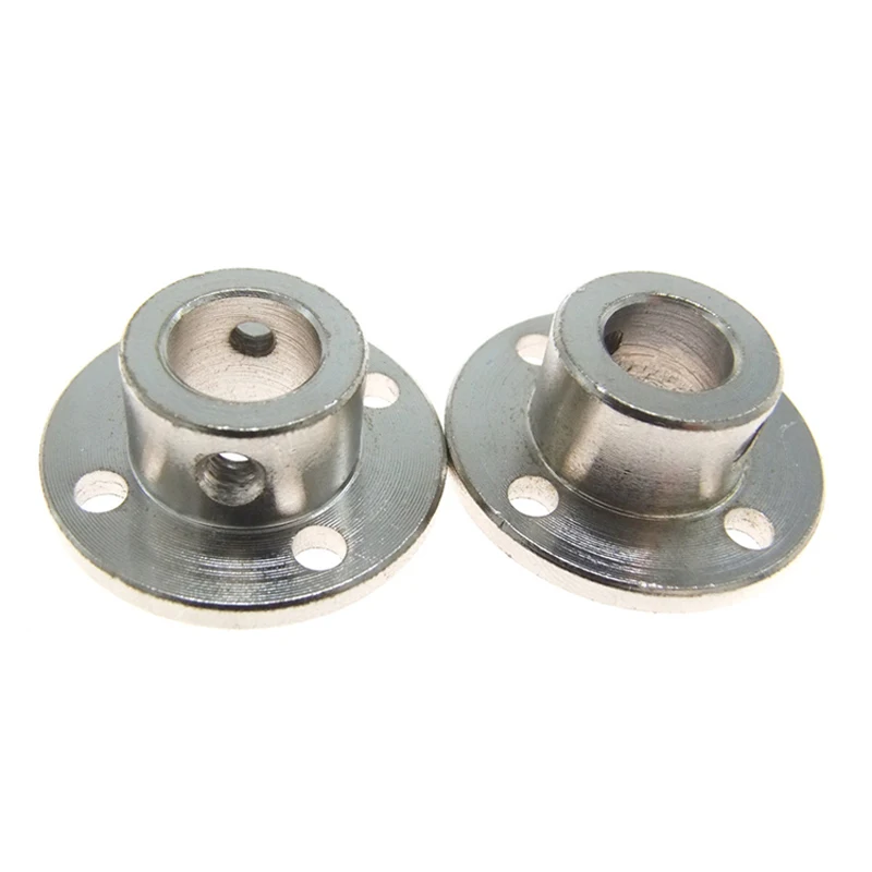 3/3.17/4/5/6/7/8/10/11/12/14mmmm Rigid Flange Coupling Motor Guide Shaft Coupler Motor Connector Shaft Axis Bearing Fittings