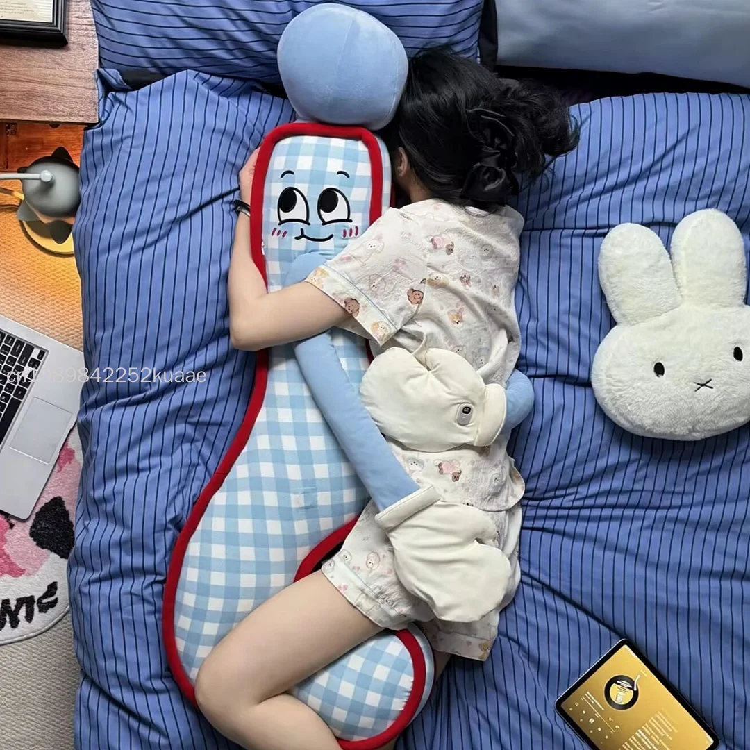 Poopoose Question Mark Hugging Pillow Removable Washable Soft Soothing Plush Doll Women Leg Holding Sleep Comfort Nap Gift