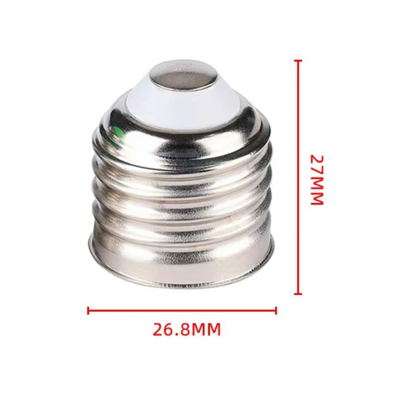 E27 Iron Nickel-Plated Solder-Free Lamp Socket LED Bulb Socket Accessories
