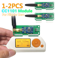 For Flipper Zero WiFi CC1101 433Mhz GPIO CC1101 Mouse Module Lightweight SubGhz GPIO 433Mhz Antenna Module Game Accessories