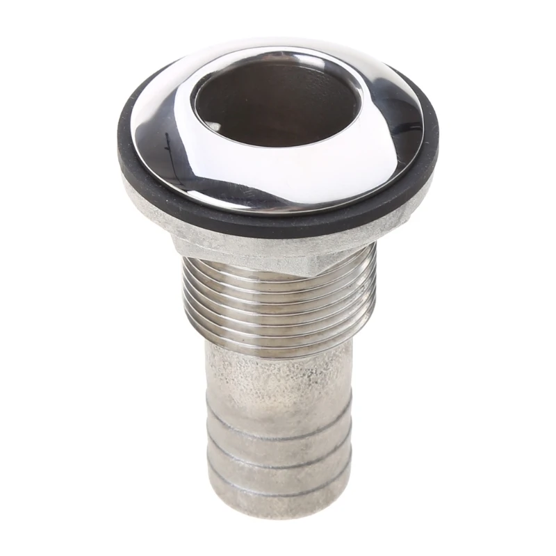 Marine Drain Vent Stainless Bilge 1 3/4 3/8 1/2Inch Yacht Water Outlet Port