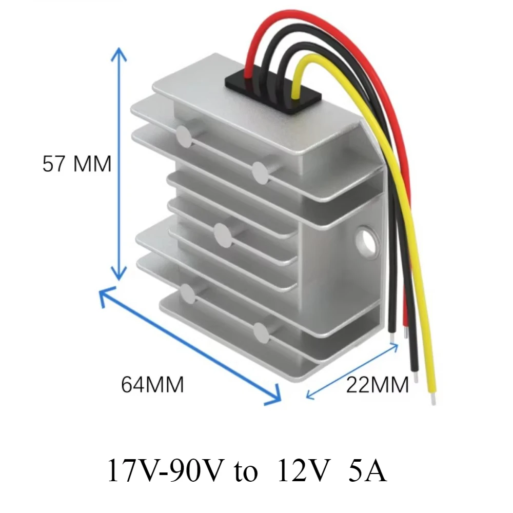 Variant: 17-90V to  12V  5A
