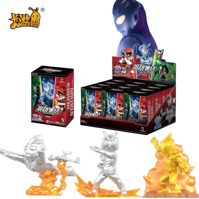 

KAYOU натуральная герои, мобилизация героев, сборная серия, мини-резиновая кукла, игровая коллекция анимационных кукол, окружающие игрушки, подарок