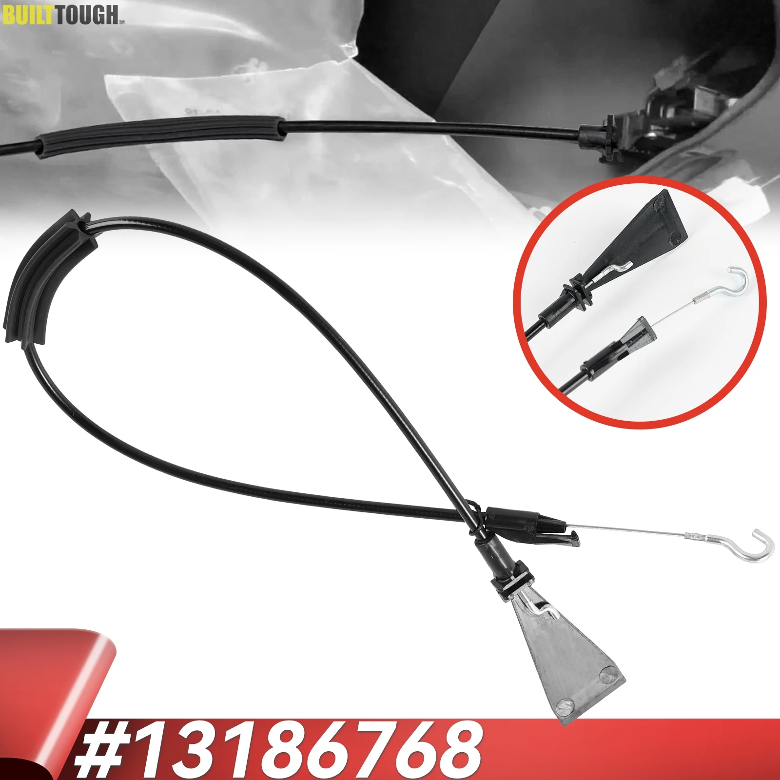 Car Front Left Right Door Handle Release Cable 13186768 Fits For Vauxhall Opel Corsa D 2006 - 2014 Inter Door Latch Bowden Cable