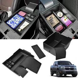Double Layers Center Console Organizer Tray for 2022 2023-2025 2026 Ford Maverick Armrest Storage Box Car Storage Accessories