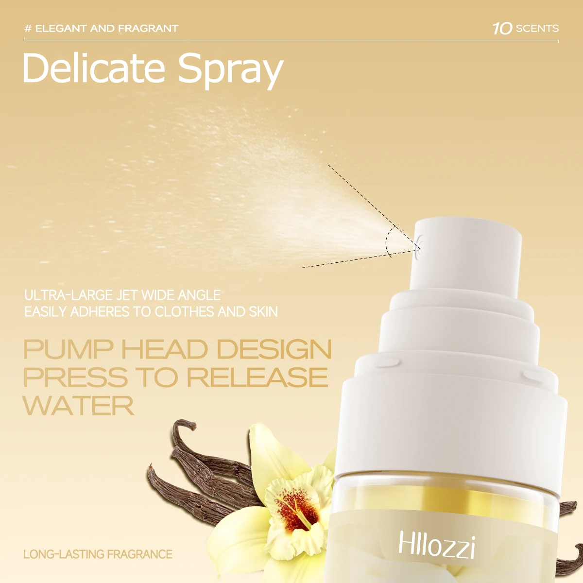 3.38fl.oz Vanilla Body Fragrance Spray Hydrating Moisturizing Facial Hydrating Spray Ideal Valentine\'s Day Gift