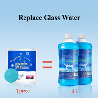 5pcs Solid Cleaner Car Windscreen Cleaner Effervescent Tablets Solid Cleaning Car Glass Wiper Washing Tablets Dust Remover