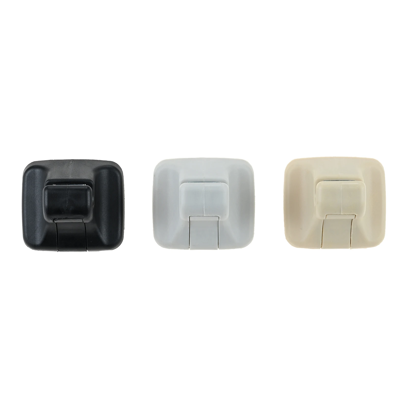 2Pcs Car Sun Visor Clips Fastener Makeup Mirror Panel Bracket Buckle Hooks Holder for Tiguan Passat B6 B7 Jetta Golf 6 MK6 CC