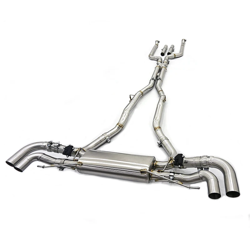 

OEM Catback for X5 G05 X6 G06 M50i M60i LCI 4.4L 2019-2024 Valvetronic Exhaust System Stainless Steel Valved Muffler