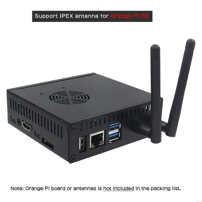 A9LF N506 เคสโลหะ- สิ่งที่แนบมาสำหรับสีส้ม 5/5B รองรับ NVME SSD 2280 พร้อมฮีทซิงค์อลูมิเนียม 5PCS