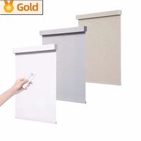 Customized blackout wifi control tuya zigbee apple homekit motorized roller blinds for windows