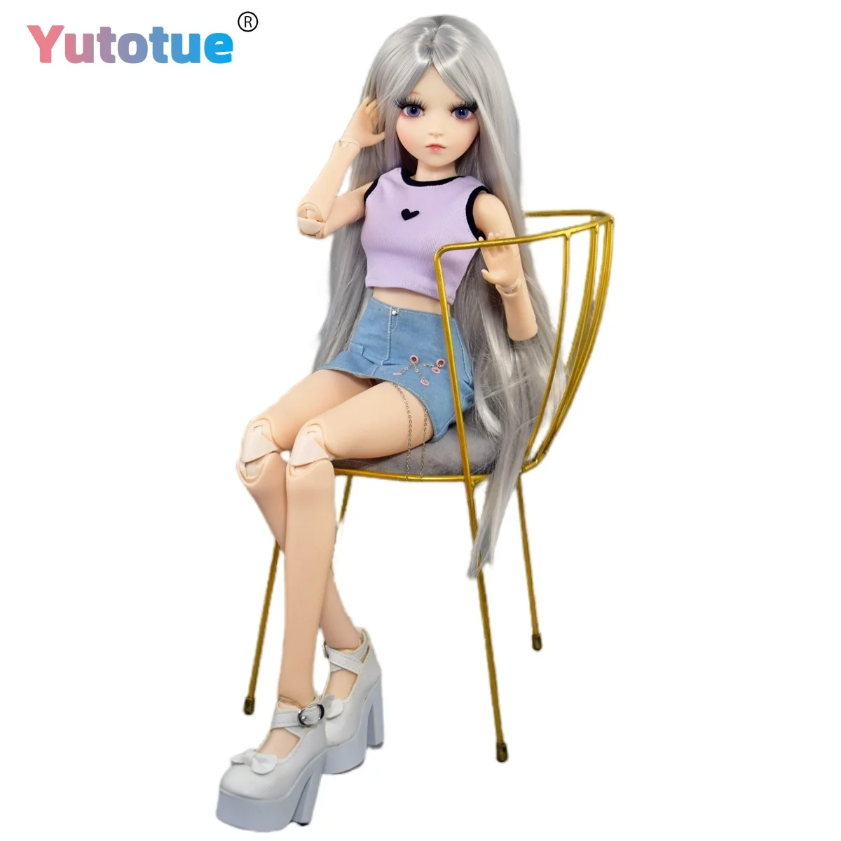 

YUTOTUE 60 см красивая кукла для девочек BJD кукла игрушка 18 шарнирное тело обновление макияж съемные наряды реалистичные