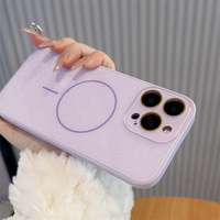 Bling Glitter Phone Case For iPhone 16 15 Plus 14 13 12 11 Pro Max Magnetic For Magsafe Wireless Charge Shockproof Cover Bumper