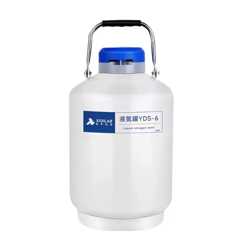 10L 20L Liquid Nitrogen Container Static Cryogenic Tank Aluminum Accessories Tools Transportation Industry