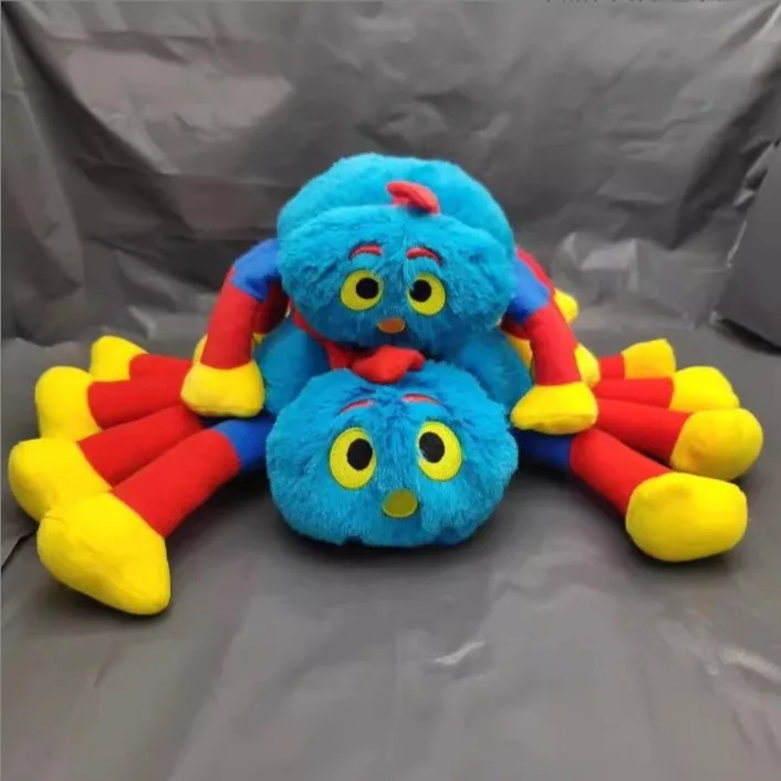 Peluche Morbido Ragno Woolly e Tig, Giocattolo di Peluche a Forma di Ragno 24cm/40cm, Cuscino di Peluche a Forma di Ragno, Giocattolo di Halloween