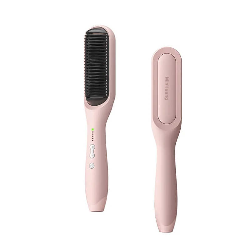 Straight Hair Comb Portable Hair Comb Does Not Hurt Negative Ions Portable Lazy Student Electric Hair Stick Artifact.