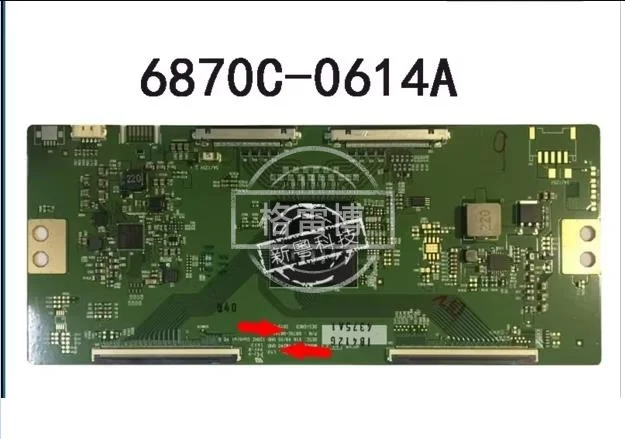6870C-0614A t-con logic board for V16 49/55 UHD 120HZ V0.6 connect with T-CON connect board