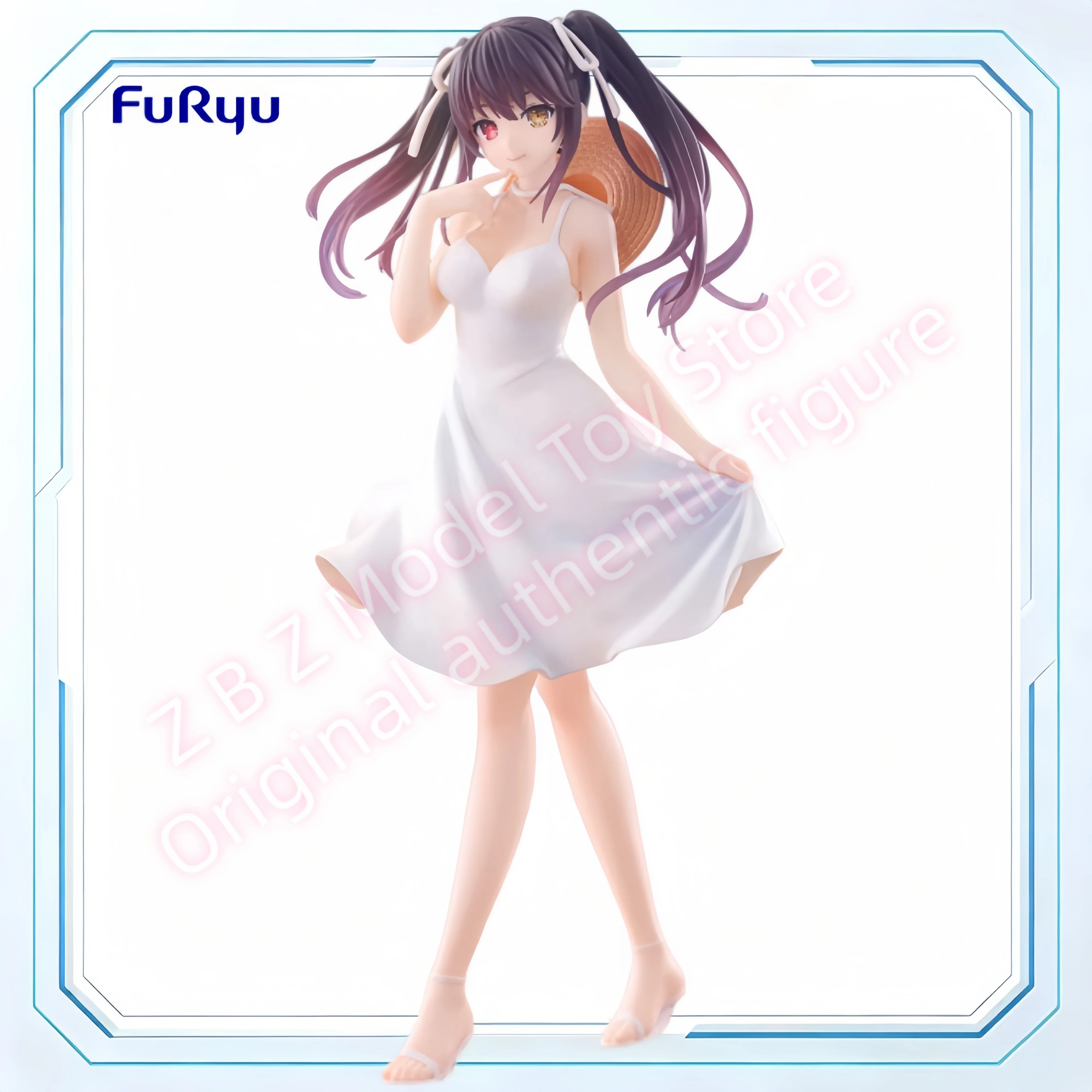 Pre-order FuRyu Kurumi Tokisaki Figure Date A Live Summer Dres Exquisite Detailed Premium Anim Collectibl Figure For Fan Display