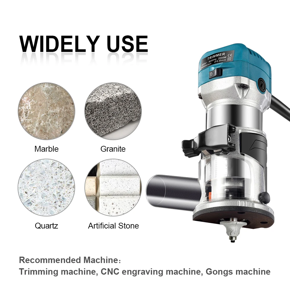 SHDIATOOL 1/2-Inch Shank Round-Over Router Bit – 12mm Radius, Diamond Grit 60, For Marble, Granite, Quartz Stone (Wet Or Dry Use)