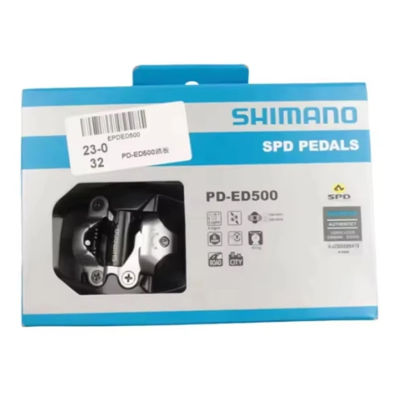 SHIMANO PD-ED500 Fietspedaal MTB Bike Touring Pedalen Fiets zelfsluitende Pedaal Originele Shimano Fietsaccessoires