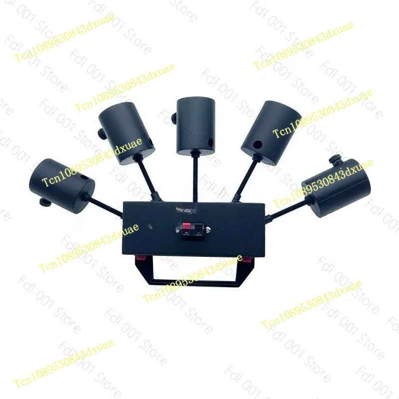 Wedding Sparkler Dmx Control Special Equipment Dj Disco 5 Shots Fan Shape Remote Stage Fountain Effect Party Cold Spark Machine