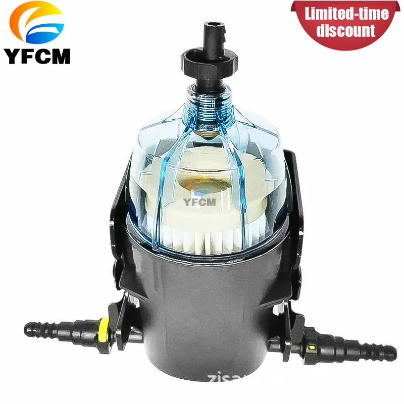 1 PCS R23107-02 R23107-10 R23107-30 Fuel Water Separator with Bracket