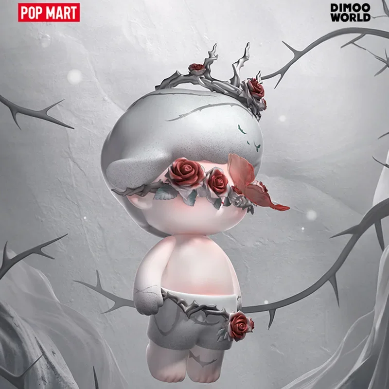 POPMART MEGA JUST DIMOO 400% épines boîte aveugle boîte mystère devinez sac jouets poupée mignon bureau ornement Collection Anime Figure