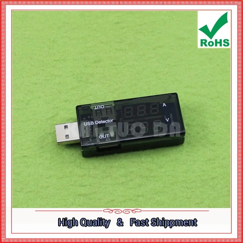 USB Current Voltage Test Instrumentation Mobile Power Charger Data Line Detector (D1A2)