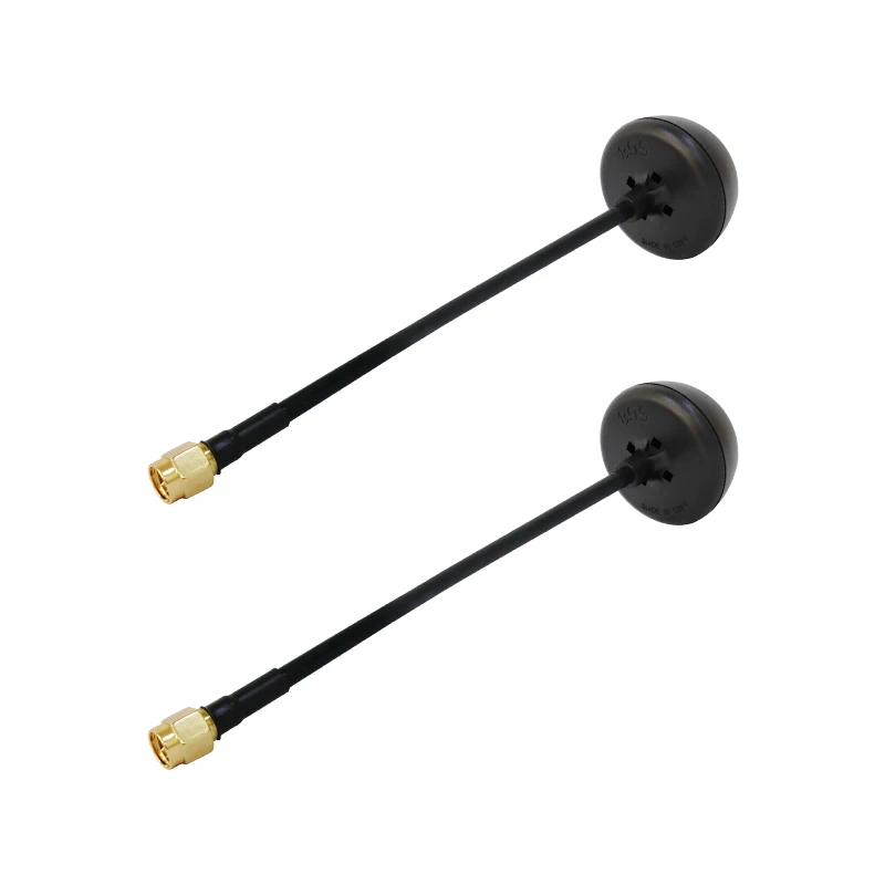 Antena de reforço omnidirecional 5.8g, 50 peças, conector de ganho 3dbi, sinal estável, todas as direções, sem fio, fpv, comunicação uav