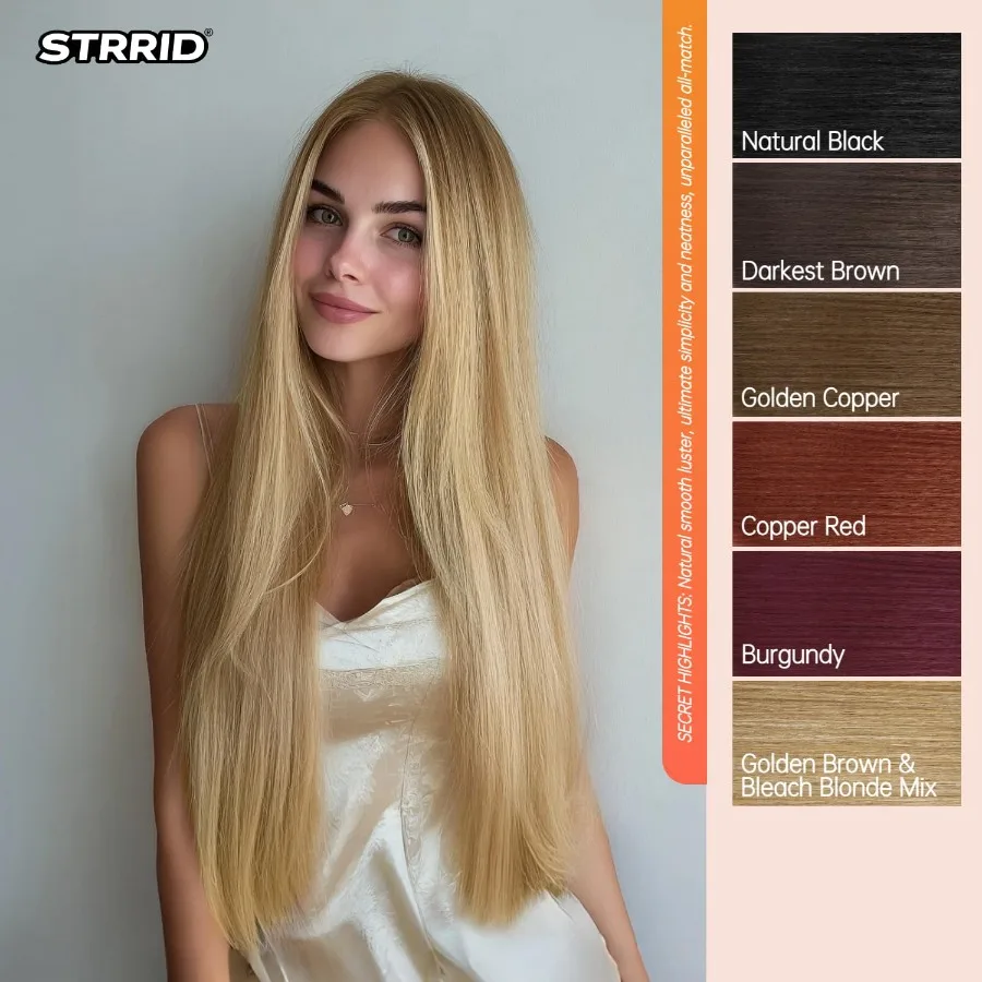 Hair Extensions Clip Ins 26 Inch Long Synthetic Straight Invisible Extension 5PCS Soft and Natural Fake Cheap Clips on Hairpiec