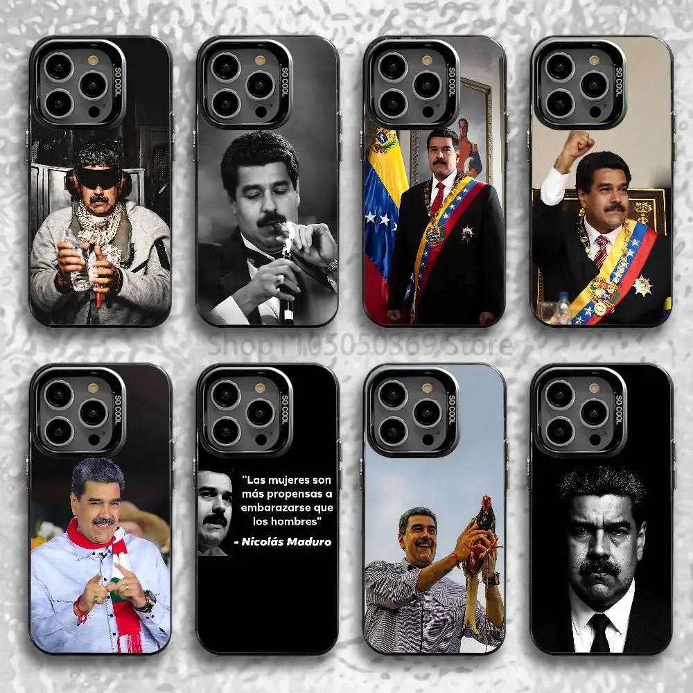 

N-Nicolas M-Maduro Phone Case For iPhone 15,12,11,14,13,16,17,E,Max,Plus,Air,Pro,Mini Shockproof Cover