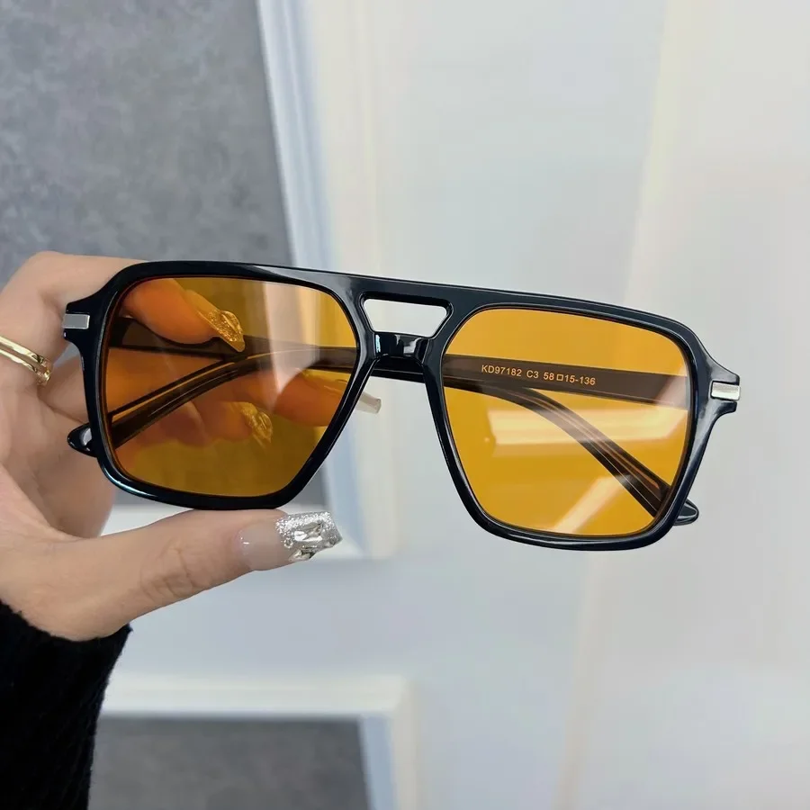 نظارات شمسية مربعة كلاسيكية كاجوال للنساء والرجال ماركة كلاسيكية نظارات شمسية دائرية كلاسيكية للجنسين Oculos #5