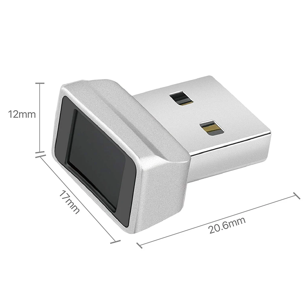 2024 New USB Fingerprint Reader Module Fingerprint Login Laptop Fingerprint Unlocking Biometric Scanner Padlock