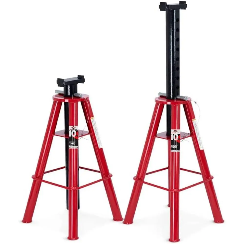 

Домкраты-подставки для грузовиков и оборудования, 10 тонн, усиленные — 2 варианта высоты