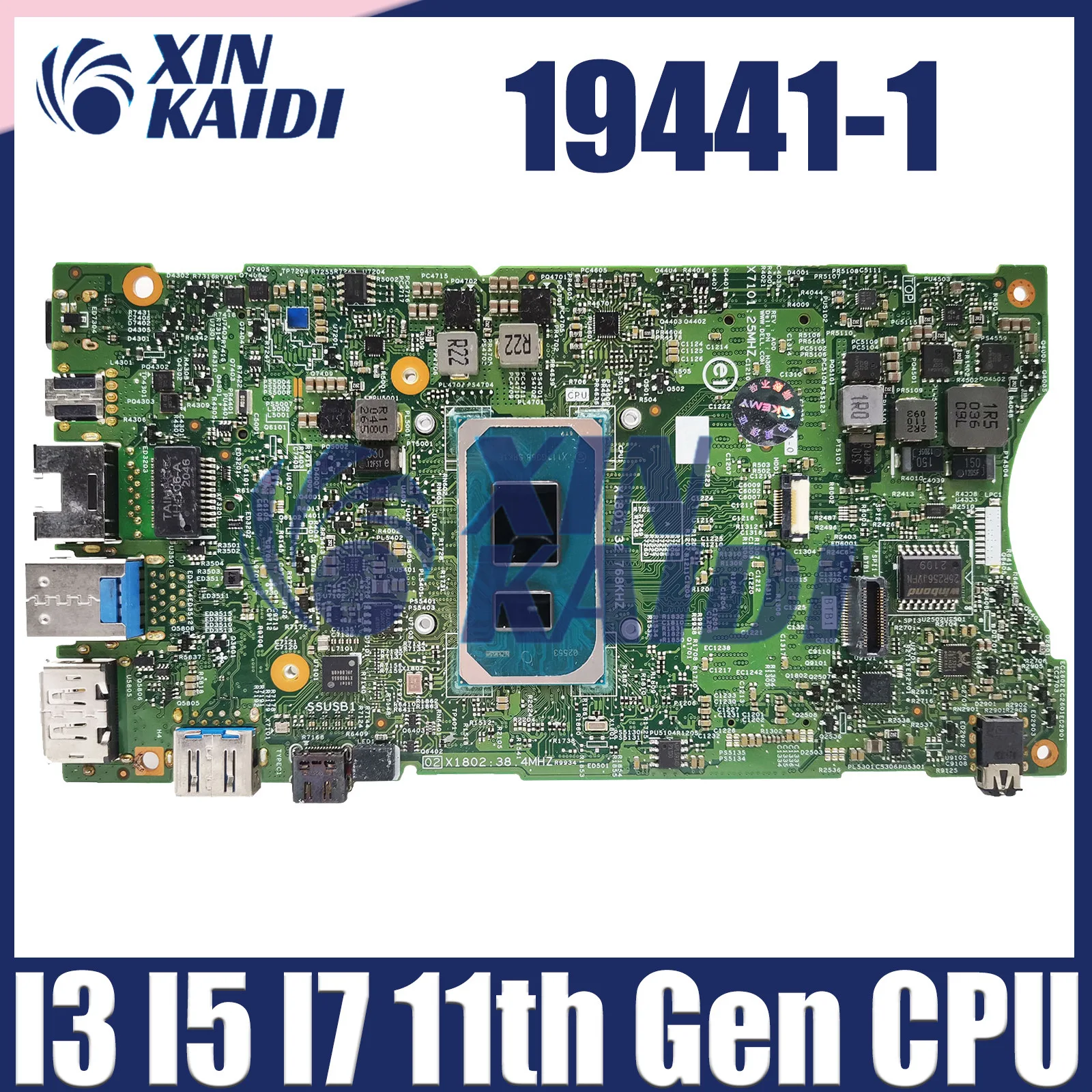 Laptop Mainboard For Dell Optiplex 7090 19441-1 Ultra UFF 03XYT6 0JDG23 00RG7D Notebook Motherboard with I3 I5 i7 11th CPU