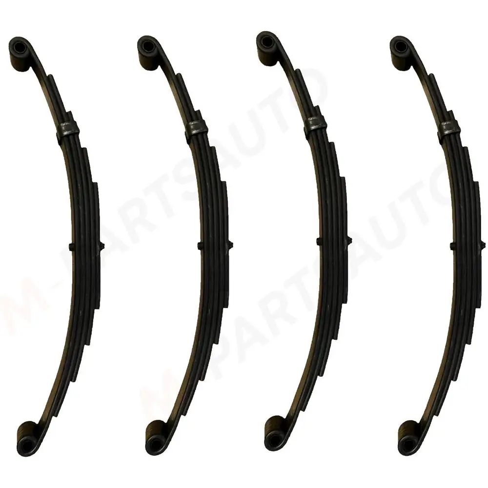 

Pair of 25-1/4 5-Lea Double Eye Trailer Springs, 1-3/4 Wide, 5,200-6,000LB Rated Axles (3,000LB per Spring), SW5 (Set of 4)