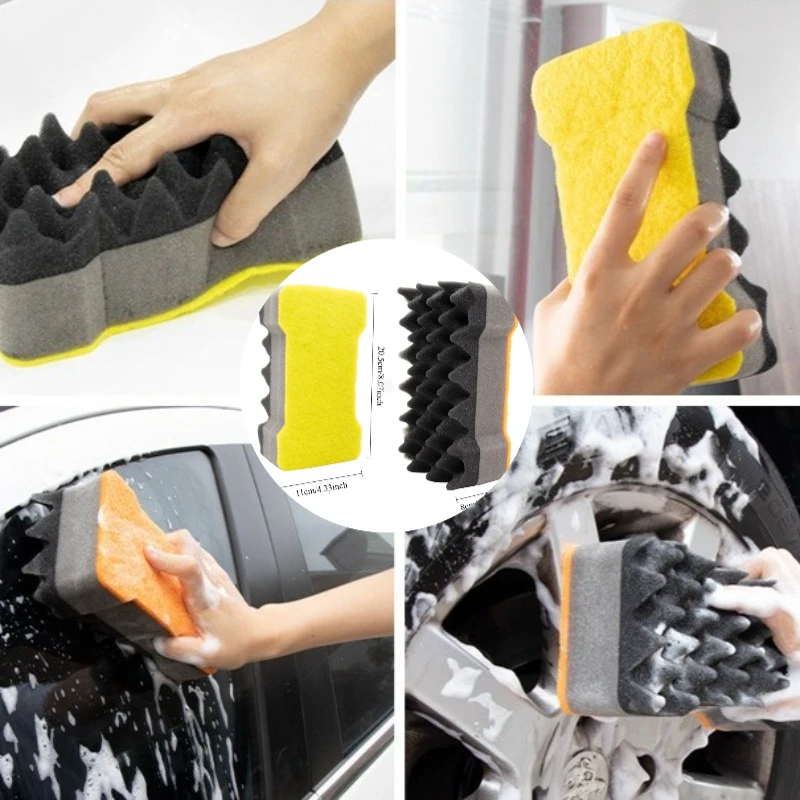 

Car Wash Sponge Honeycomb Large Sponges High-density Car Washing Sponge Block Auto Detailing Foam Cleaning Tools Car Accessories